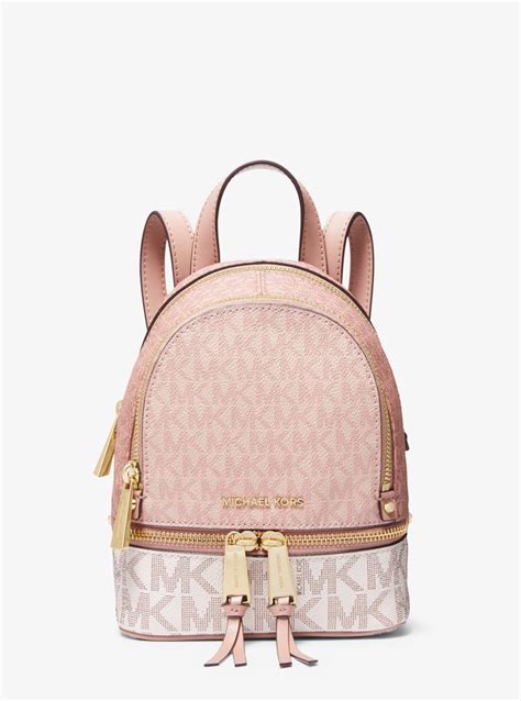 michael kors mini backpack rhea
